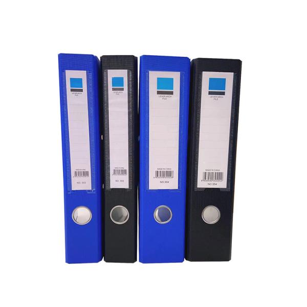 A4/FC Lever Arch File Folder Durable Cardboard Clip for Essential Office Supplies