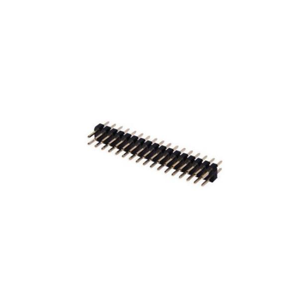 Pitch2.54mm Header Connector black 34P H5.7T PC2.8 PA4.0 Black Gold-plated Environmental protection
