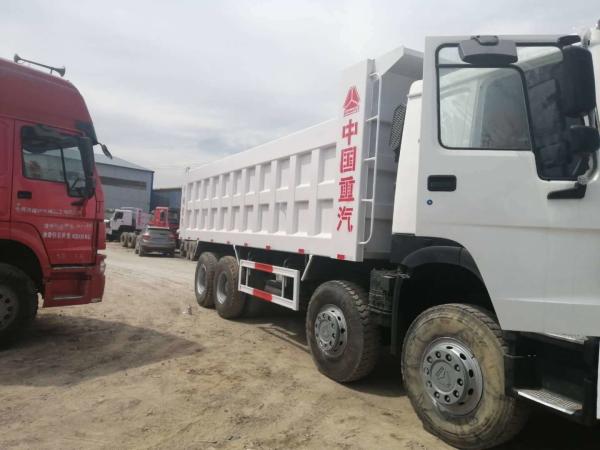 18-23 Cubic Yards Capacity 8*4 HOWO DUMP TRUCK Air Suspension Manufactured