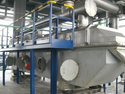 Vibro Fluid Bed Powder Vibrating Dryer Machine For Cellulose Acetate Butyrate Electrical Heating