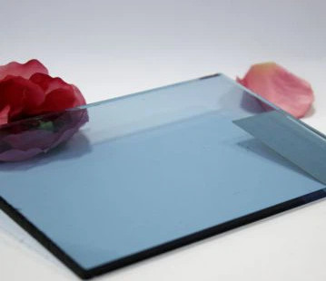 Grey Green Golden Dark Blue Black Tinted Float Glass 3-20mm