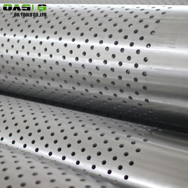 Customized Size Perforated Metal Pipe , Anti Corrosion 4 Inch Well Screen
