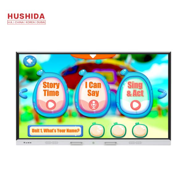 HUSHIDA H2 Series 55inch  4K Touch Screen Interactive Whiteboard Dual System