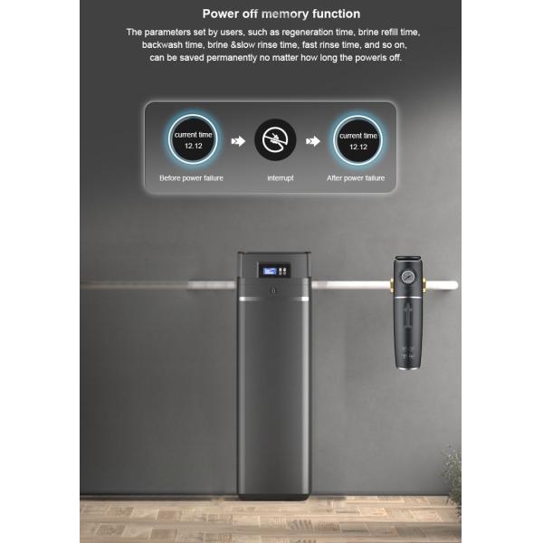 Whole House Electric Salt Residential Automatic Filter Valve Shower Magnetic Water Softener