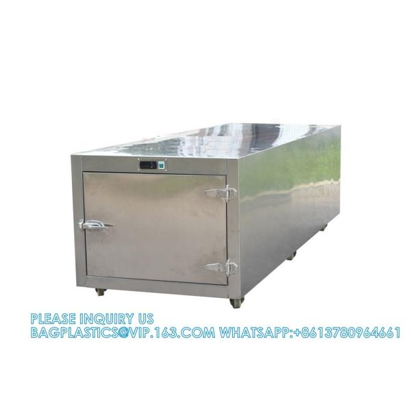 One Room Dead Body Morgue Drawers Fridge Freezer Refrigerator With Trolley Mortuary Single Body Refrigerators Morgue