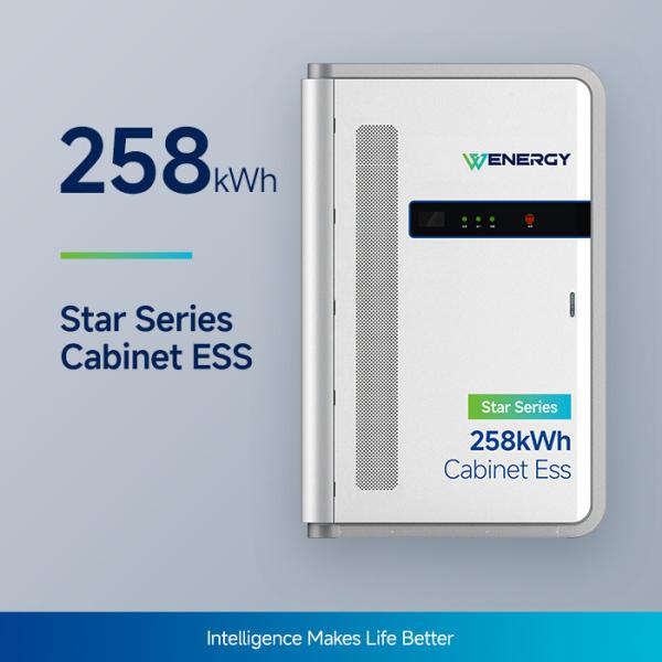 125kW/258kWh Industrial Commercial Energy Storage Cabinet System Integrated