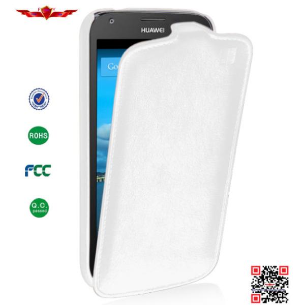 Wholesale Fashion Design  Ultra Thin PU Flip Leather Cover Case For Huawei Ascend Y600