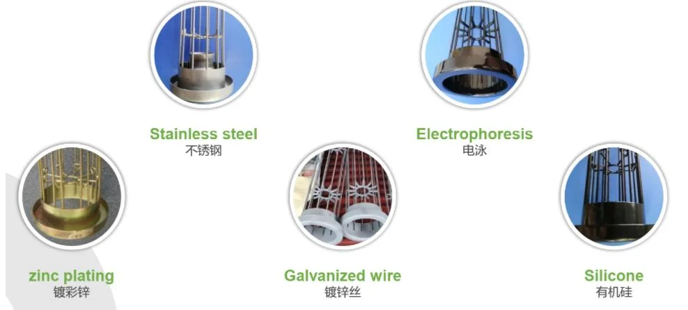 Skeleton Dust Filter Cage Frame Baghouse Cage Dust Collector Cage