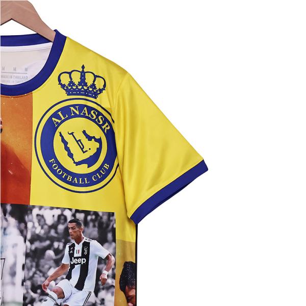 Commemorative Edition Football Fan Jerseys for Cristiano Ronaldo 2025-2026