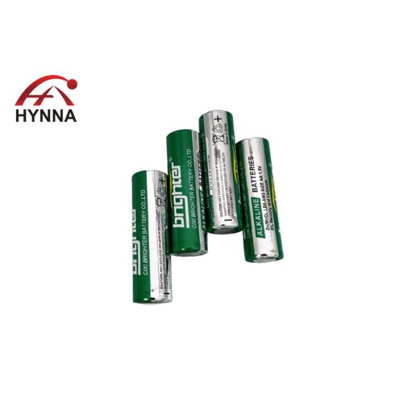Alkaline Zn/MnO battery LR6 AM3 SiZE AA battery 1.5V 0% Mercury and Cadmium