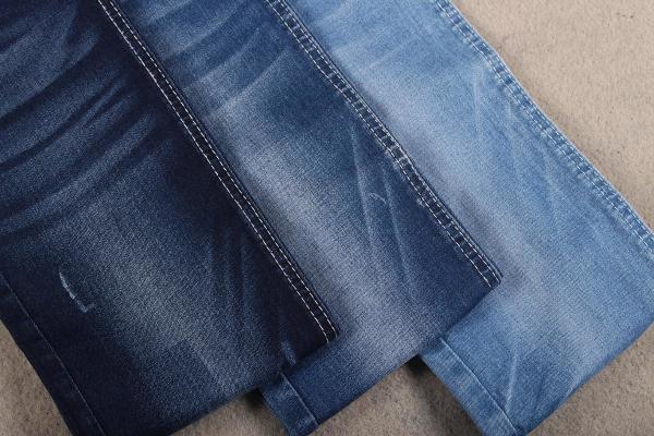 9.7oz 329gsm Stretch Cotton Polyester Spandex Denim Fabric For Women Child Jeans