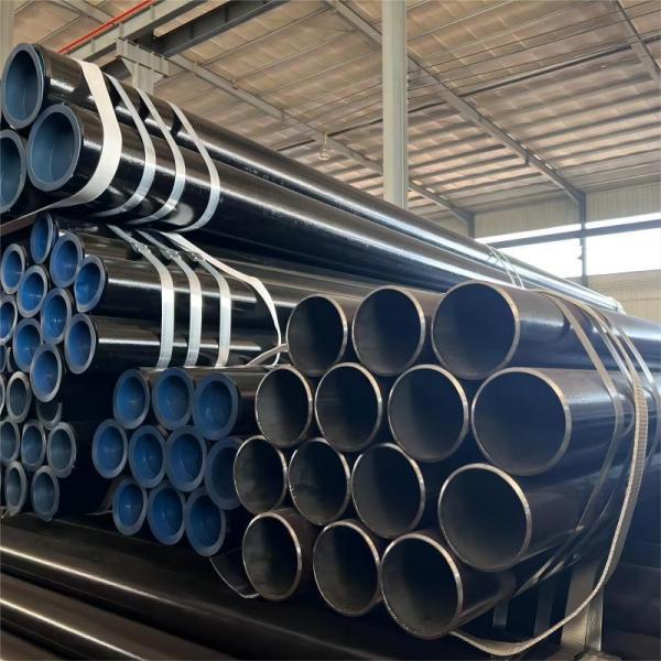Горяче проката ASTM A53 Gr. B ERW A106B Бесшовные трубы из углеродной стали для строительства