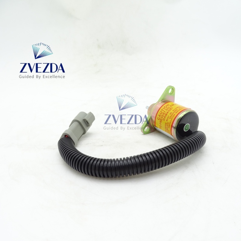 41-9100 Fuel Stop Solenoid 12V, OEM Part Number 41-9100, Fit TK249 TK388 TK486