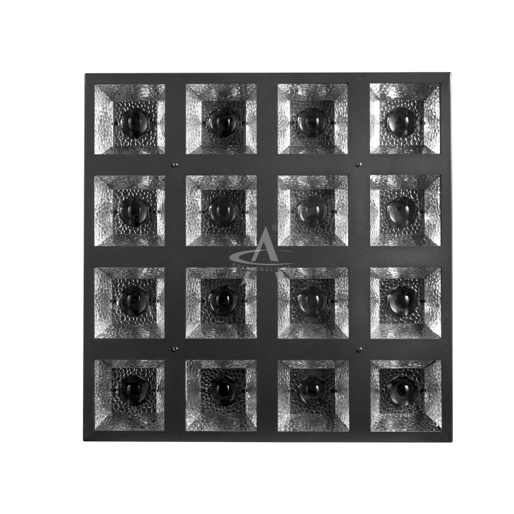 16 20W Four-in-One Point Control LED Matrix Bar Lights 4*4LED Performance for Wedding Atmosphere Stage Lighting DMX512 Mode