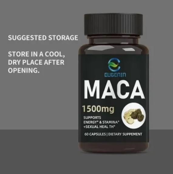 OEM Ultimate Energy Provider Black Maca Root Supplement for Men
