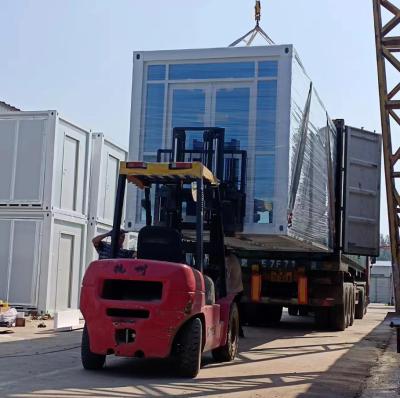 Casa de contenedores modular plegable expandible Instalación rápida Altamente aislada