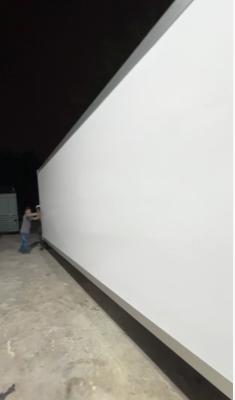 Paneles planos lisos de fibra de vidrio FRP para la fabricación de torres de refrigeración