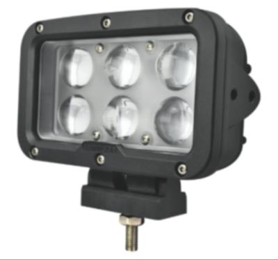 7 Square Led Marine Searchlight , 30 Degee Spot 12v Truck Led Headlights