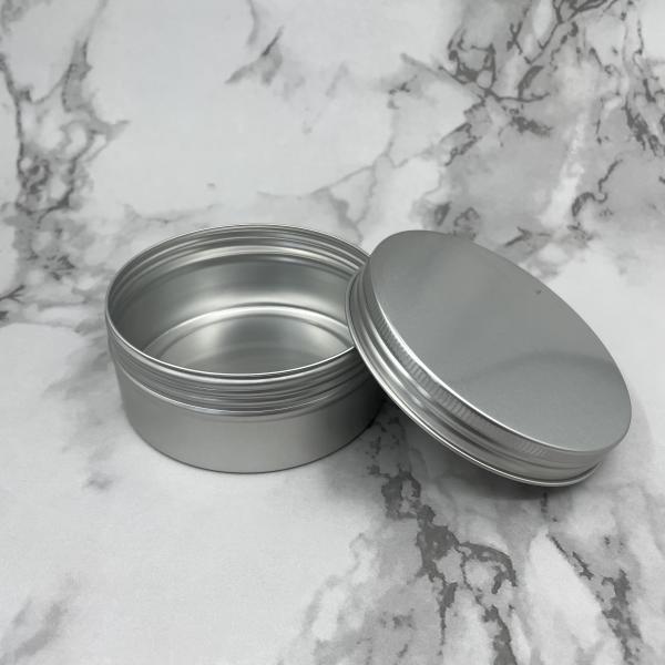 Candy Aluminium Tin Jars 250ml Metal Cans With Screw On Lids