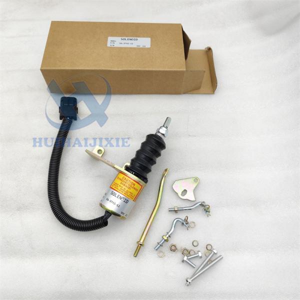 12V Fuel Shutoff Solenoid SA-3742-12 3932017 for Deutz Bosch RSV Solenoid Coil SA374212