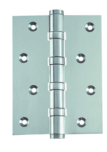 4 Inch Stainless Steel Square Door Hinges 3X3 With 4 Ball Bearings SGS Approve