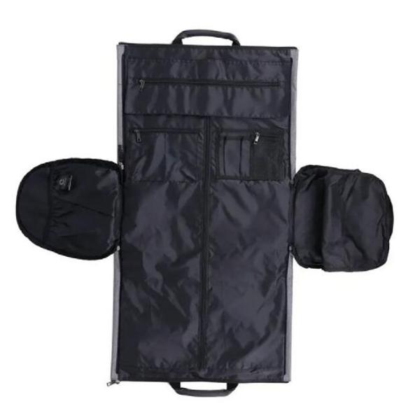 Custom Large Capacity Business Travel Duffel Bag Foldable Suit Weekend Garment Duffel Bag