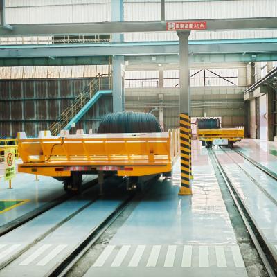 6T Materials Battery Transfer Cart Between Workshop Transfer Trolley