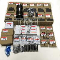 Jogo de reparação da revisão de Ring Liner Kit For Cummins KOMATSU do pistão das peças de motor diesel 6CT 6CT8.3 6D114