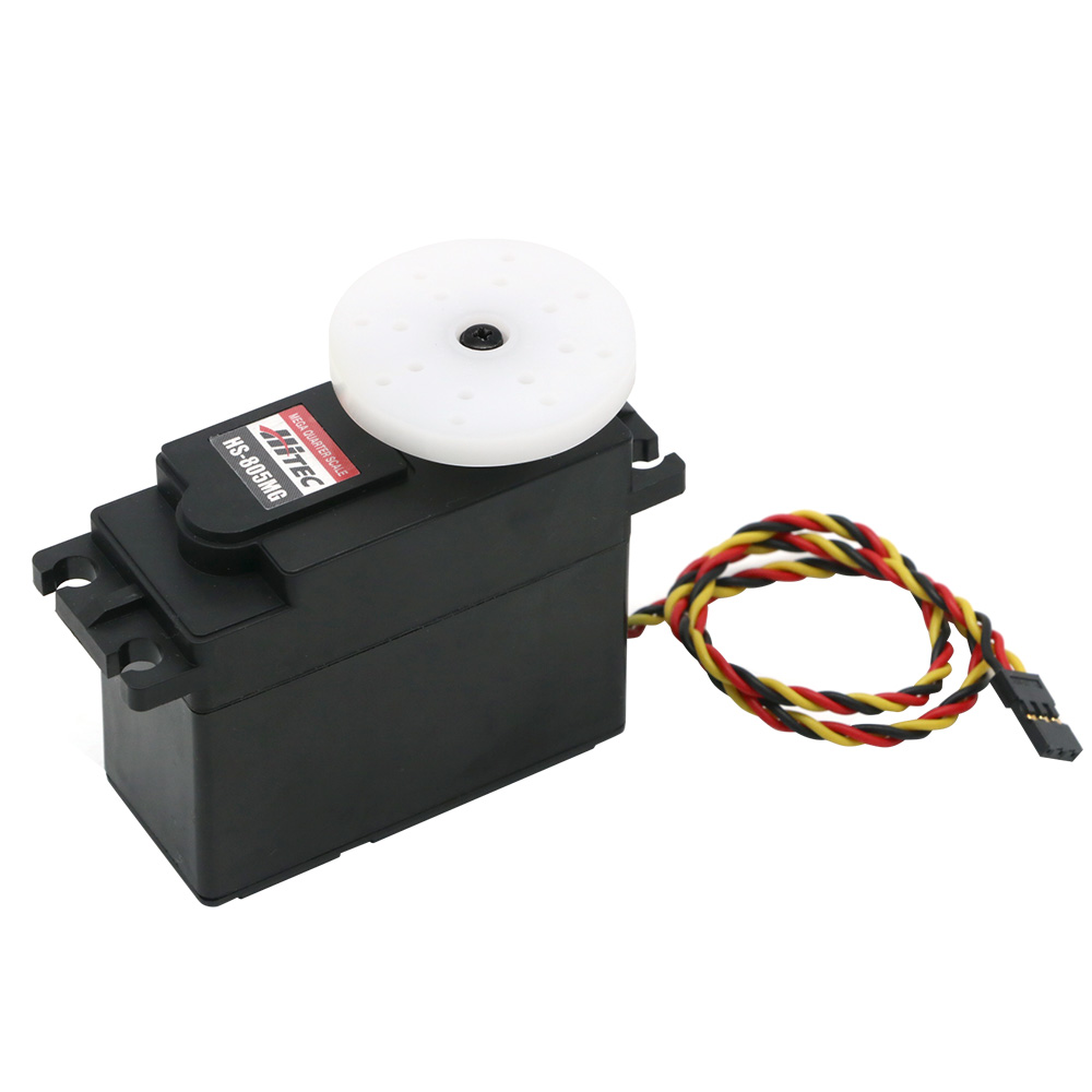 Hitec HS-805MG HS 4.8V-6.0V Water Dust Resistant Mega Metal Gear 8Mm Output Shaft Dual Ball Bearings Servo For 1/5Th Car