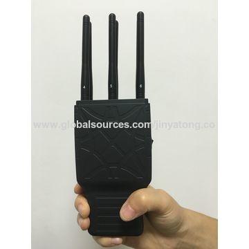 6 antennas portable WIFI 3G 4G cell phone jammers with nylon case cooling fans inside