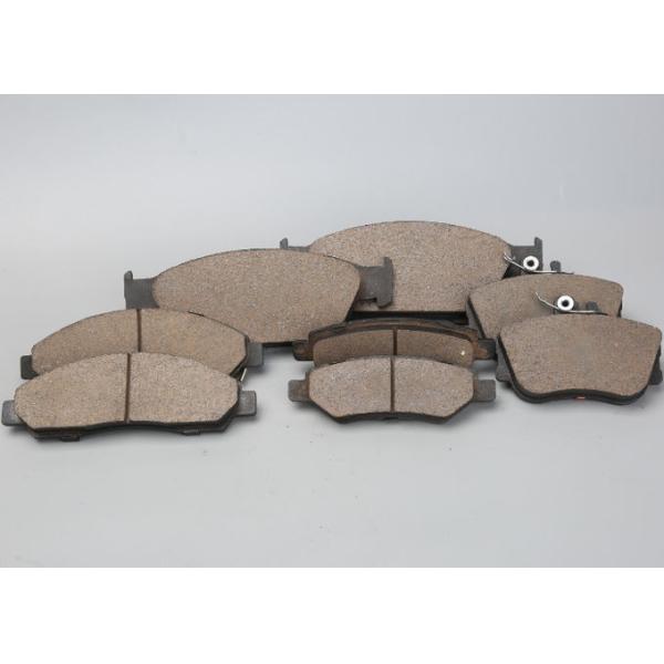 Red Woven 98735293901 Auto Brake Pads For High End Passenger Car