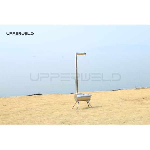 Портативная плита из дров для гриля из нержавеющей стали Наружная плита для приготовления пищи в лагерях