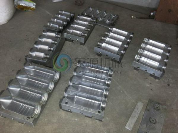 Water PET Bottle Blowing Machinery , 49 kw Power Beverage Processing Equipment