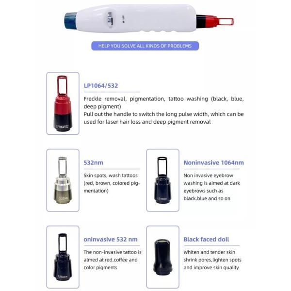 Удаление волос лазера диода удаления 808nm татуировки Nd Yag и лазер 2 Pico в 1
