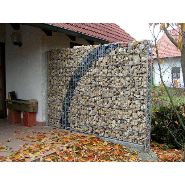 Покрытый Pvc ограждает клетки подпорной стенки Gabion