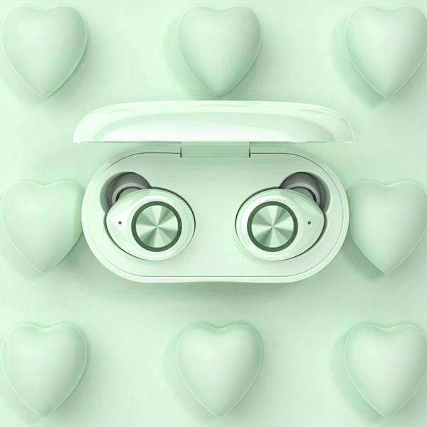 BT 5.0 Mini IPX6 True Stereo Wireless Earphones For Cell Phone RoHS