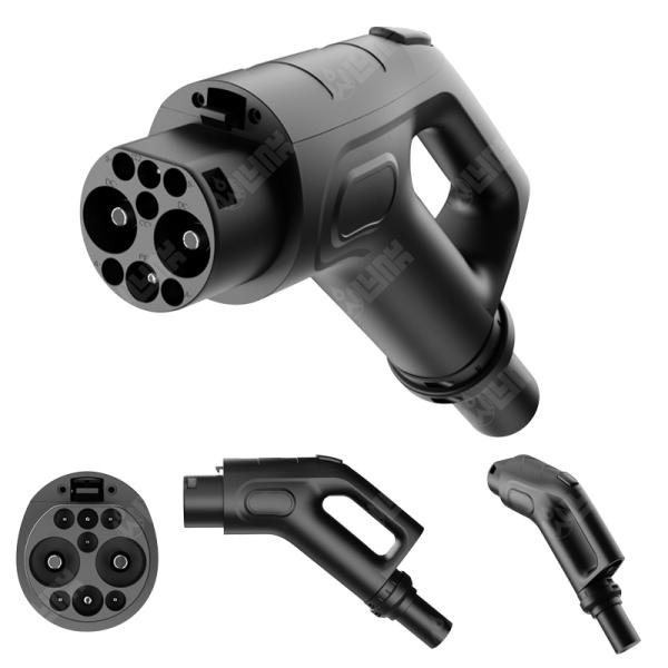 New Energy Vehicle 80A 125A 150A 250A GBT Car Fast Charger Adaptor Converter 250A  GBT Charger Gun Cable