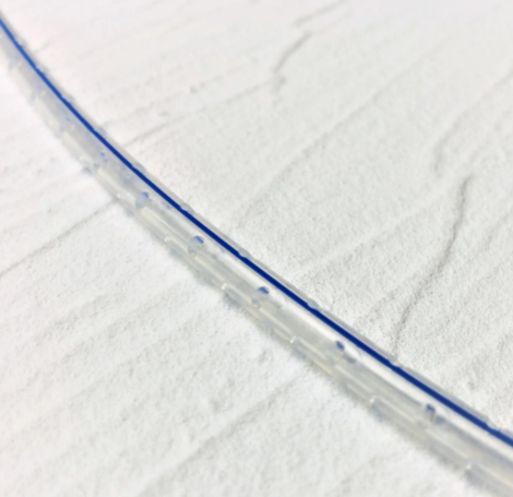 Medical PVC Round Perforated Drainage Tube 10fr~18fr Opening With Multiple Side Eyes And  X-ray