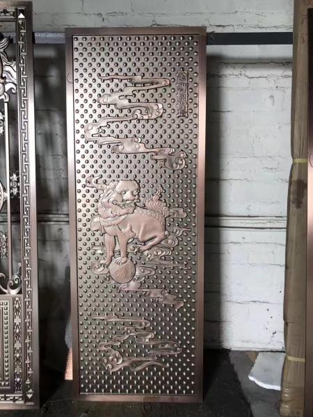 Laser Engraving Aluminum Carved Skeleton Hollow Out Decoration Wall Panels From China Manufacturer