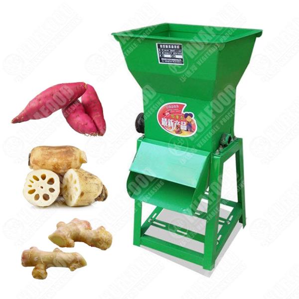 Large Capacity Starch Plant 37 Kw Crusher Cassava Potato Cutting Grinder Making Machine