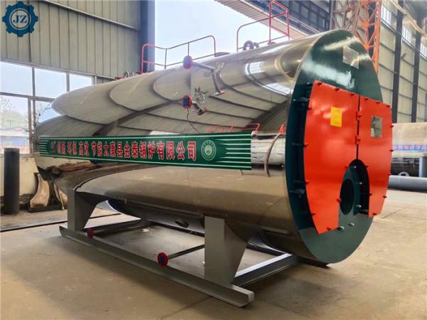 O gás de óleo pesado automático de 2 toneladas LPG da caldeira de vapor do gás 150hp ateou fogo à caldeira de vapor industrial