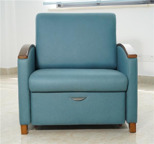 Multifunctional Hospital Sleeper Chair With Space-Saving Folding Design