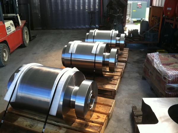 Polishing Anodizing Stainless Steel CNC Machined Parts Aluminum Large CNC Vertical Machining Center