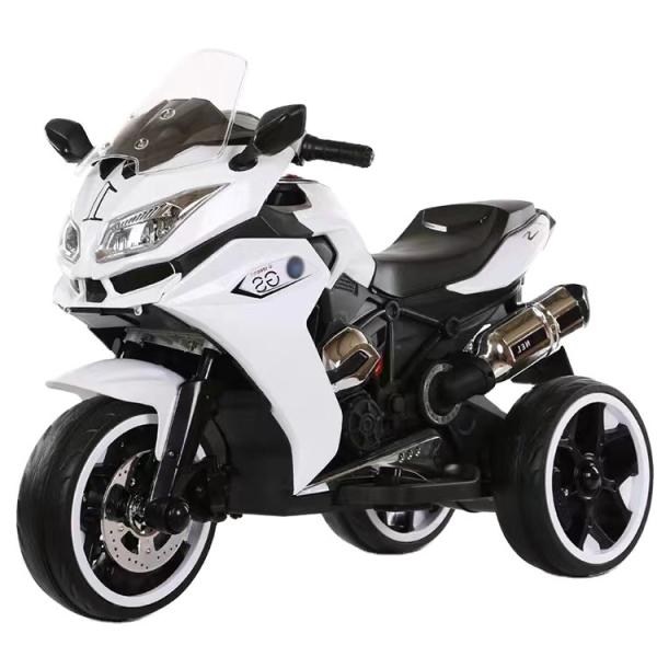 3~10歳 電気 赤 白 6v 3 輪 バッテリー 玩具車に乗る 子供用品