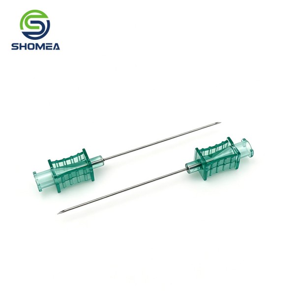 Customized 24-21G Stainless Steel Interventional Puncture Needle