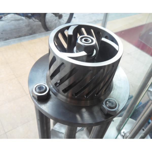 Emulsión de homogeneizador de alta cizalladura 0-3600 rpm Cabeza de homogeneizador 316/304SS