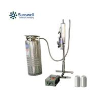 L'azote liquide de boîte en aluminium dosant le système pour la boisson peut la machine de remplissage 36000 BPH