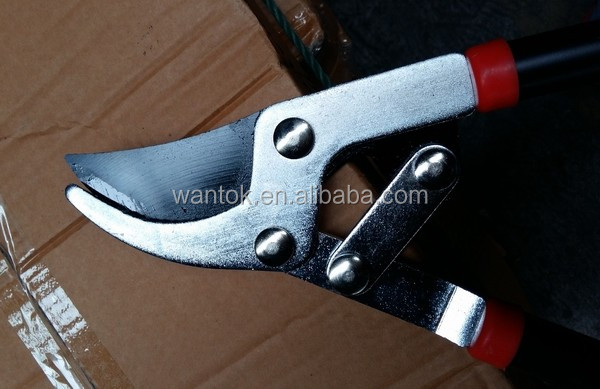 OEM Supported 2.8M Pole Tree Pruners with Telescopic Metal Handle and Chrome Plating Finish