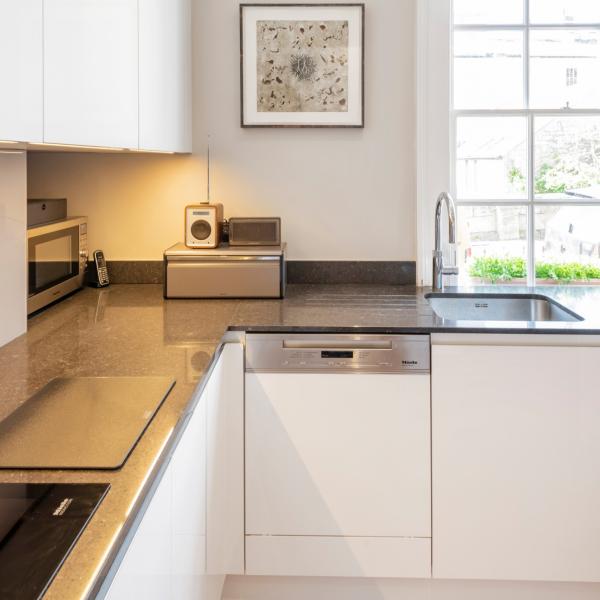 House Contemporary Acrylic Kitchen Cabinets Modern White  High End