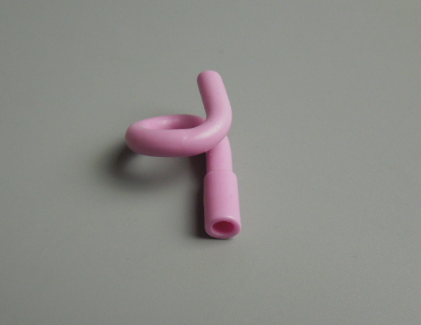 High Polish Aluminum Oxide Ceramic Pigtail Guide In Textile Ceramics Industry